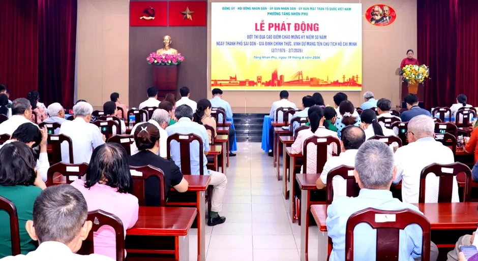Phường Tăng Nhơn Phú phát động thi đua cao điểm Phường Tăng Nhơn Phú phát động thi đua cao điểm