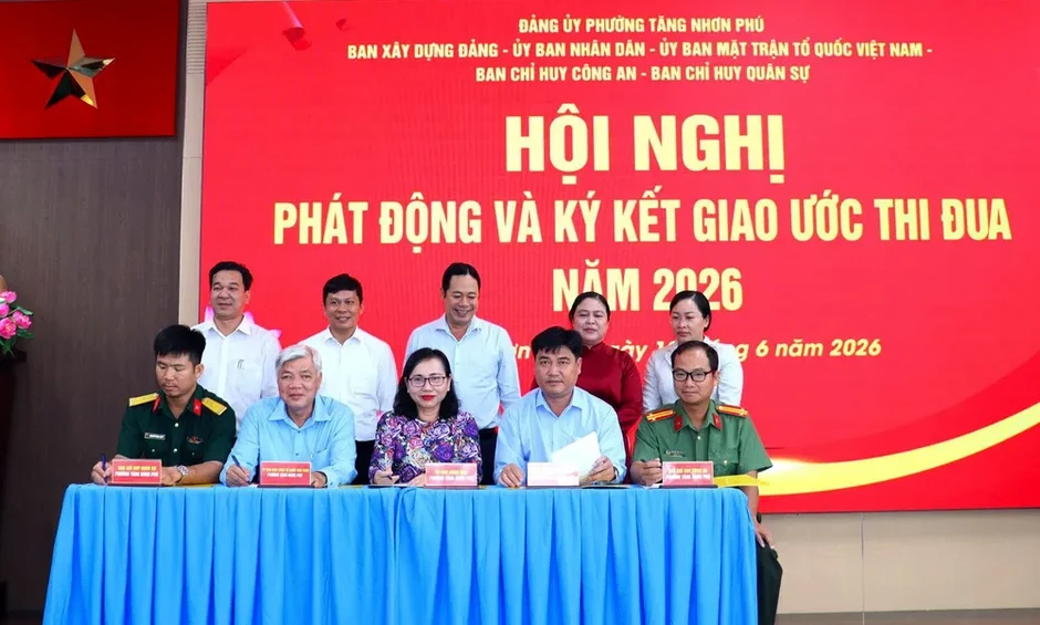 Phường Tăng Nhơn Phú phát động thi đua cao điểm Phường Tăng Nhơn Phú phát động thi đua cao điểm