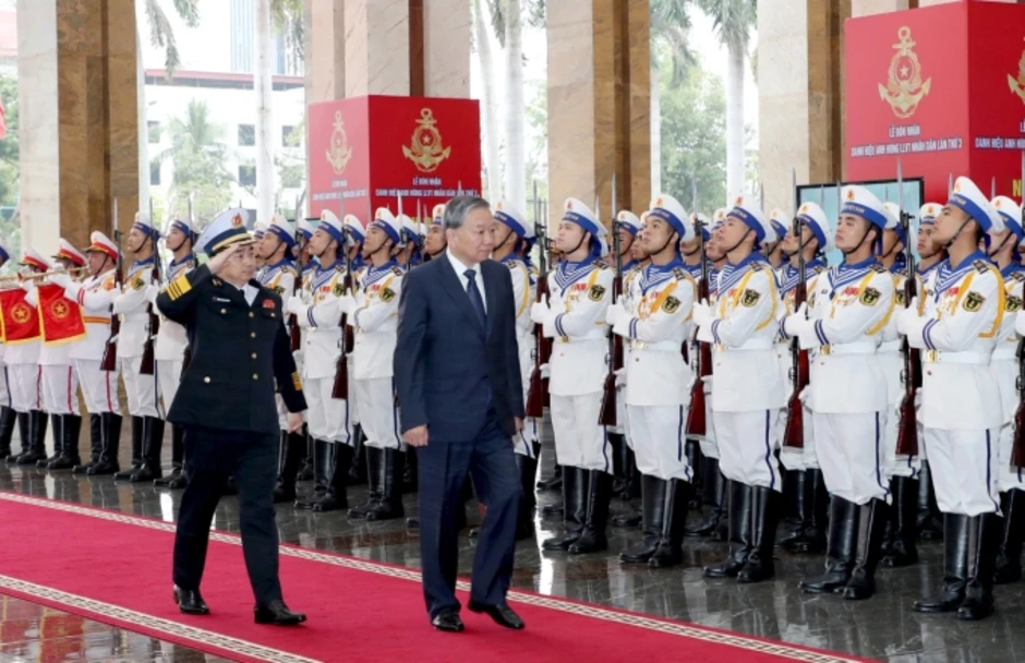 Quân chủng Hải quân nhận danh hiệu Anh hùng Lực lượng vũ trang Nhân dân Quân chủng Hải quân nhận danh hiệu Anh hùng Lực lượng vũ trang Nhân dân