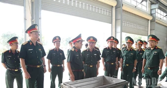 Quân đoàn 34: Bảo đảm công tác hậu cần, kỹ thuật cho các nhiệm vụ