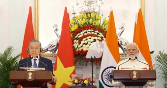 Quan hệ Đối tác chiến lược toàn diện tăng cường Việt Nam-Ấn Độ sang giai đoạn phát triển mới