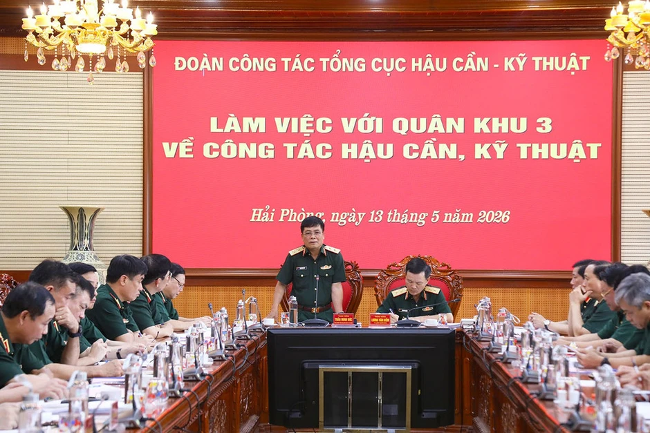 Quân khu 3 bảo đảm tốt công tác hậu cần, kỹ thuật 5 tháng đầu năm 2026 Quân khu 3 bảo đảm tốt công tác hậu cần, kỹ thuật 5 tháng đầu năm 2026