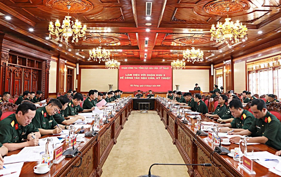 Quân khu 3 bảo đảm tốt công tác hậu cần, kỹ thuật 5 tháng đầu năm 2026 Quân khu 3 bảo đảm tốt công tác hậu cần, kỹ thuật 5 tháng đầu năm 2026