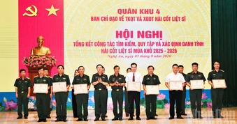 Quân khu 4 phấn đấu hoàn thành lấy mẫu giám định ADN xác định danh tính hài cốt liệt sĩ trong năm 2026