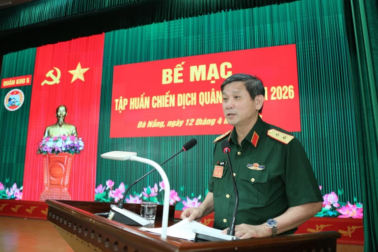 Quân khu 5 bế mạc tập huấn chiến dịch năm 2026 Quân khu 5 bế mạc tập huấn chiến dịch năm 2026