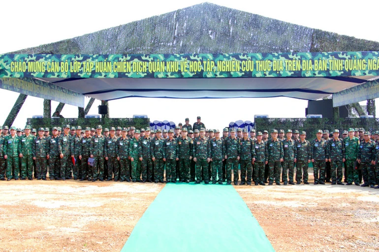 Quân khu 5 bế mạc tập huấn chiến dịch năm 2026 Quân khu 5 bế mạc tập huấn chiến dịch năm 2026