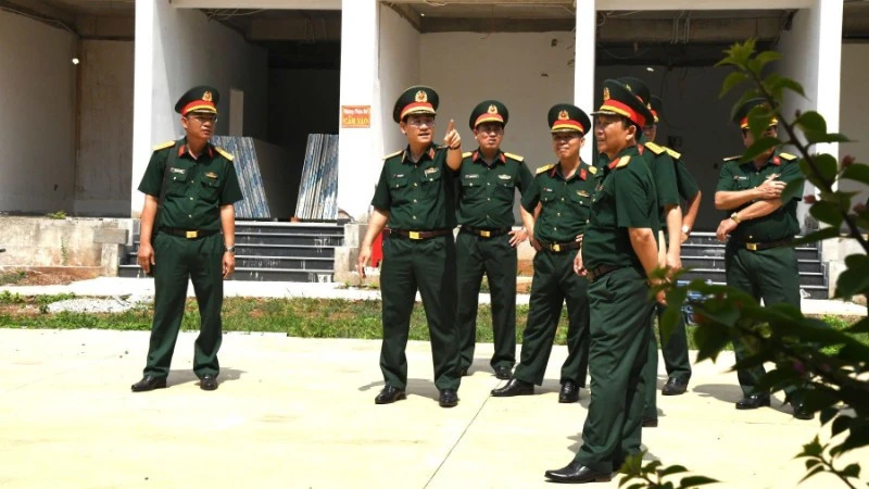 Quân khu 5 kiểm tra công tác chuẩn bị diễn tập tỉnh Đắk Lắk Quân khu 5 kiểm tra công tác chuẩn bị diễn tập tỉnh Đắk Lắk