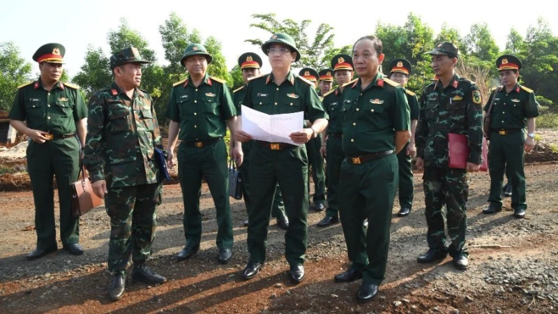 Quân khu 5 kiểm tra công tác chuẩn bị diễn tập tỉnh Đắk Lắk Quân khu 5 kiểm tra công tác chuẩn bị diễn tập tỉnh Đắk Lắk