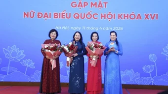 Quan tâm hơn nữa đến công tác đào tạo, bồi dưỡng cán bộ nữ từ sớm, từ xa