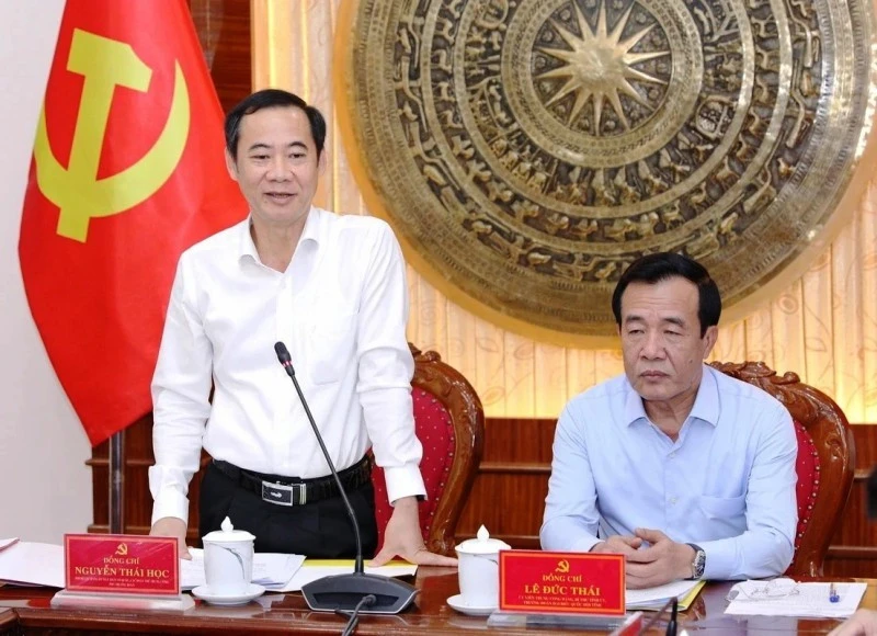 Quán triệt kết luận giám sát, triển khai kiểm tra đợt 2 đối với Ban Thường vụ Tỉnh ủy Thanh Hóa Quán triệt kết luận giám sát, triển khai kiểm tra đợt 2 đối với Ban Thường vụ Tỉnh ủy Thanh Hóa