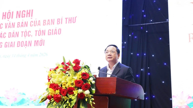 Quán triệt, triển khai các văn bản của Ban Bí thư về công tác dân vận, tôn giáo trong giai đoạn mới Quán triệt, triển khai các văn bản của Ban Bí thư về công tác dân vận, tôn giáo trong giai đoạn mới