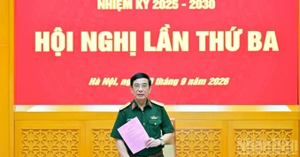 Quân ủy Trung ương tiếp tục xem xét thông qua một số nội dung quan trọng