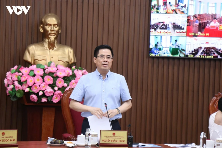 Quảng Ngãi gắn đánh giá cán bộ với kết quả thực hiện tăng trưởng kinh tế Quảng Ngãi gắn đánh giá cán bộ với kết quả thực hiện tăng trưởng kinh tế