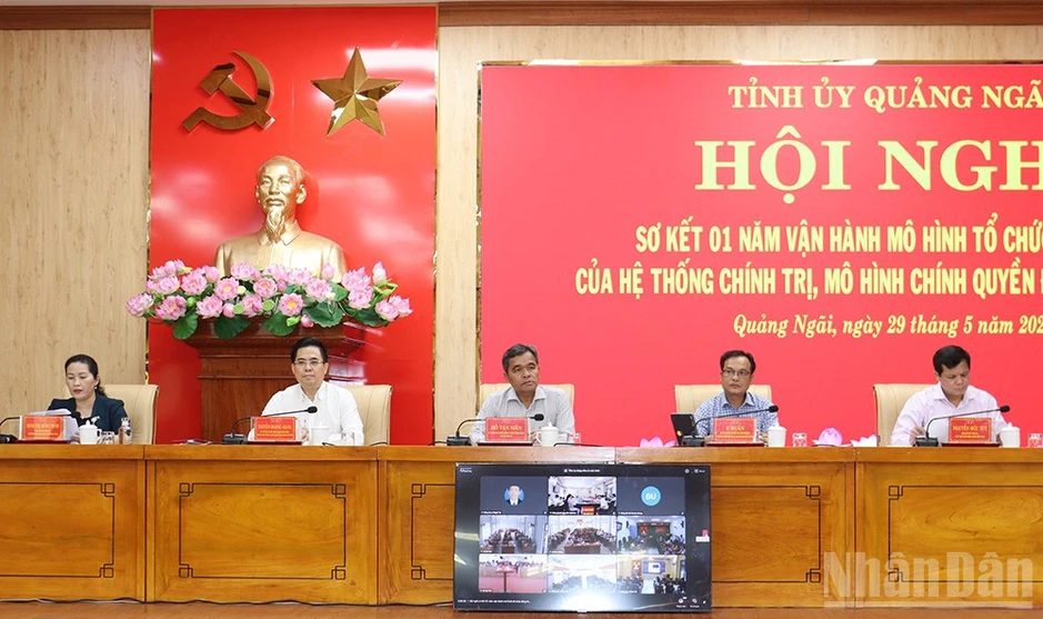 Quảng Ngãi: Mô hình chính quyền địa phương 2 cấp vận hành ổn định Quảng Ngãi: Mô hình chính quyền địa phương 2 cấp vận hành ổn định