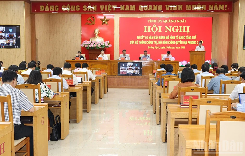Quảng Ngãi: Mô hình chính quyền địa phương 2 cấp vận hành ổn định Quảng Ngãi: Mô hình chính quyền địa phương 2 cấp vận hành ổn định