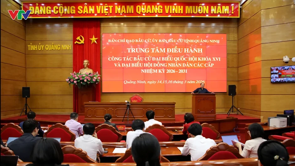 Quảng Ninh đưa Trung tâm điều hành bầu cử vào vận hành Quảng Ninh đưa Trung tâm điều hành bầu cử vào vận hành