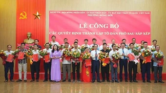 Quảng Trị sắp xếp thôn, tổ dân phố tạo đà phát triển từ cơ sở