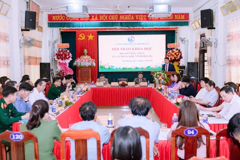 Quảng Trị tổ chức hội thảo khoa học “Hồ sơ công nhận xã An toàn khu Vĩnh Hoàng” Quảng Trị tổ chức hội thảo khoa học “Hồ sơ công nhận xã An toàn khu Vĩnh Hoàng”