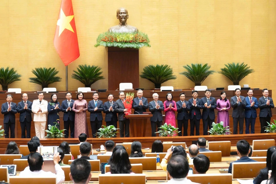 Quốc hội khóa mới có 6 Phó Chủ tịch, 2 thành viên là nữ Quốc hội khóa mới có 6 Phó Chủ tịch, 2 thành viên là nữ