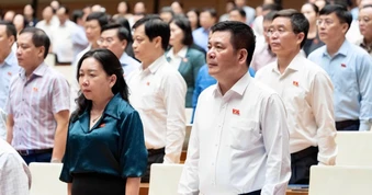 Quốc hội mặc niệm Chủ tịch Quốc hội Lào Xaysomphone Phomvihane