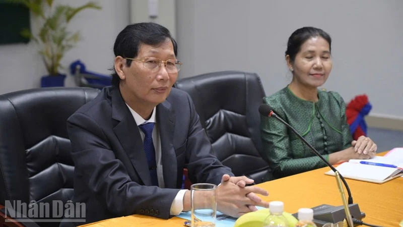 Quy tập 18 hài cốt liệt sĩ hy sinh tại tỉnh Kampot, Vương quốc Campuchia