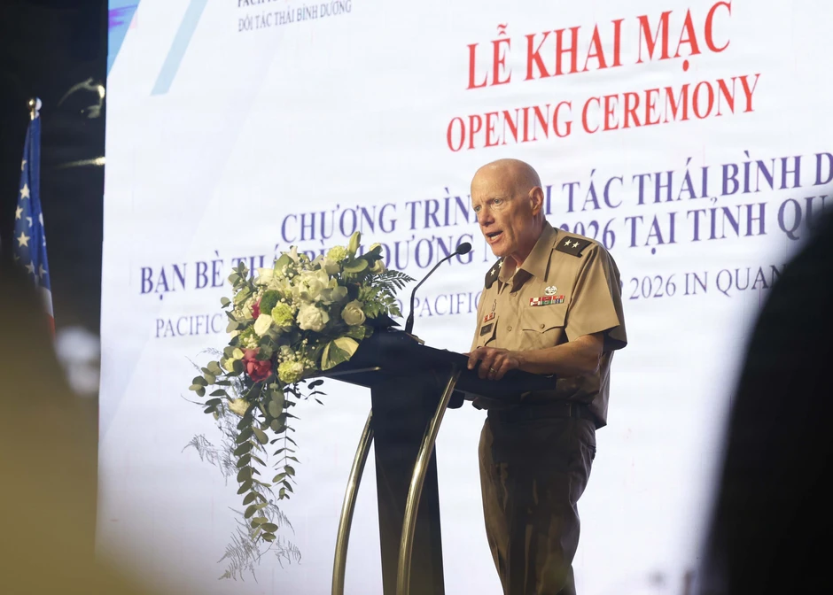 Quyền Bộ trưởng Hải quân Mỹ đến Quảng Trị khởi động Chương trình Đối tác Thái Bình Dương 2026 Quyền Bộ trưởng Hải quân Mỹ đến Quảng Trị khởi động Chương trình Đối tác Thái Bình Dương 2026