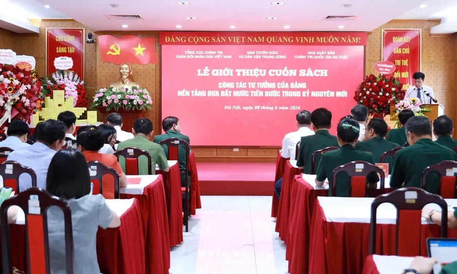 Ra mắt sách của Đại tướng Nguyễn Trọng Nghĩa về công tác tư tưởng của Đảng Ra mắt sách của Đại tướng Nguyễn Trọng Nghĩa về công tác tư tưởng của Đảng