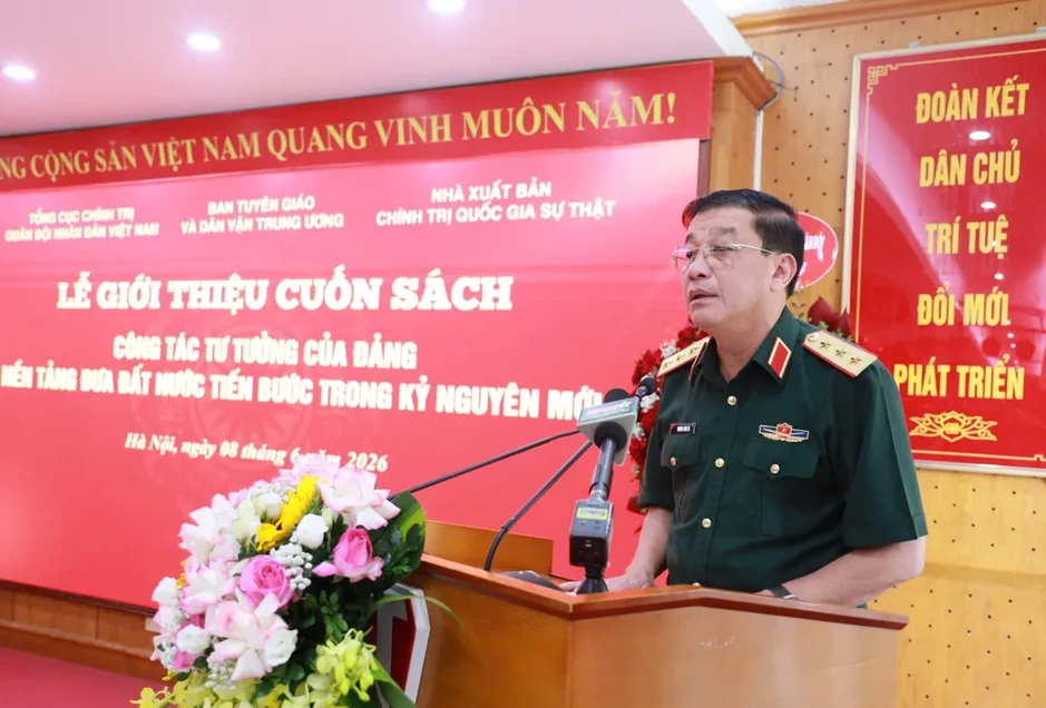 Ra mắt sách của Đại tướng Nguyễn Trọng Nghĩa về công tác tư tưởng của Đảng Ra mắt sách của Đại tướng Nguyễn Trọng Nghĩa về công tác tư tưởng của Đảng