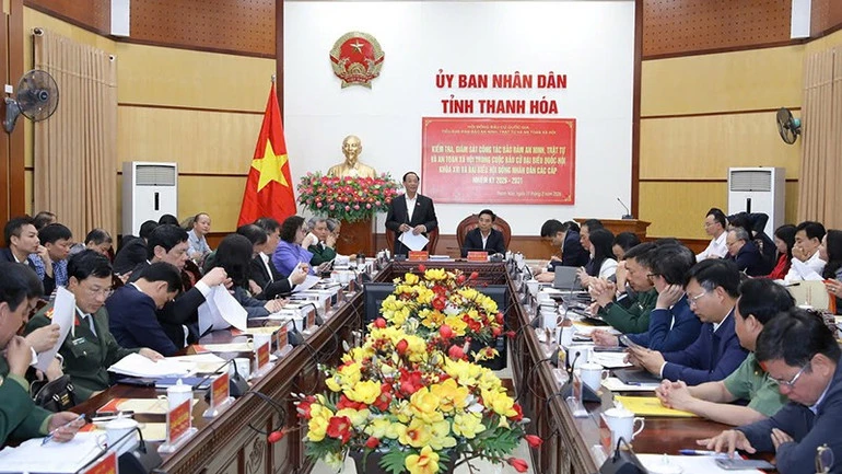 Rà soát toàn bộ các điều kiện chuẩn bị cho ngày bầu cử ở Thanh Hóa Rà soát toàn bộ các điều kiện chuẩn bị cho ngày bầu cử ở Thanh Hóa