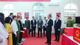 Rà soát toàn bộ các điều kiện chuẩn bị cho ngày bầu cử ở Thanh Hóa