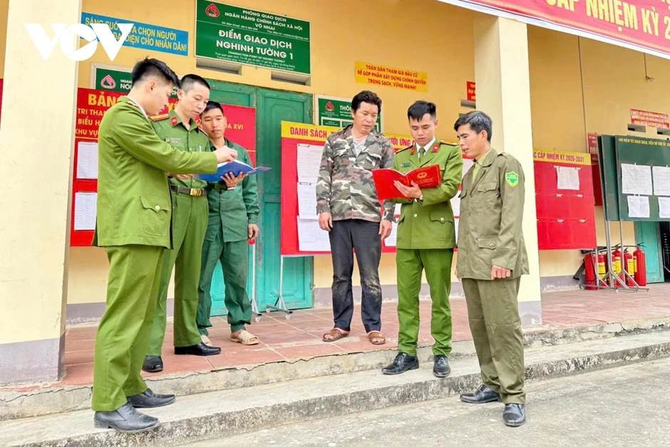 Rộn ràng không khí bầu cử ở vùng cao Thái Nguyên Rộn ràng không khí bầu cử ở vùng cao Thái Nguyên