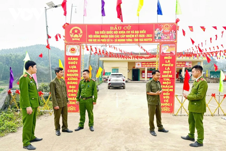 Rộn ràng không khí bầu cử ở vùng cao Thái Nguyên Rộn ràng không khí bầu cử ở vùng cao Thái Nguyên