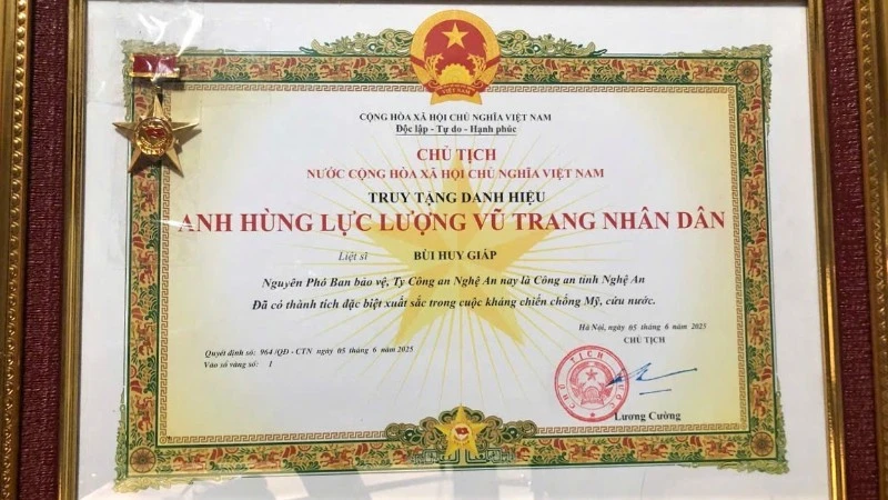 Sáng ngời khí phách của người con xứ Nghệ Sáng ngời khí phách của người con xứ Nghệ