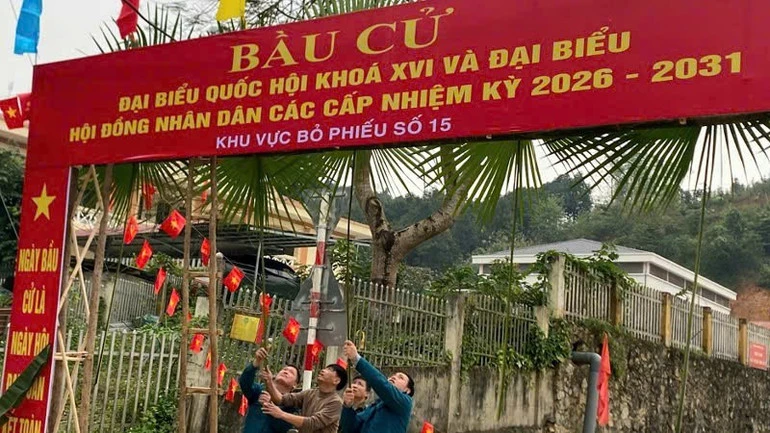 Sáng tạo trong tuyên truyền bầu cử ở Nghĩa Đô Sáng tạo trong tuyên truyền bầu cử ở Nghĩa Đô
