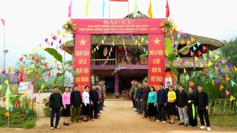 Sáng tạo trong tuyên truyền bầu cử ở Nghĩa Đô