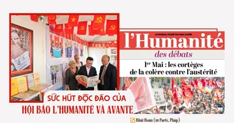 Sức hút độc đáo của hội báo L'Humanité và Avante