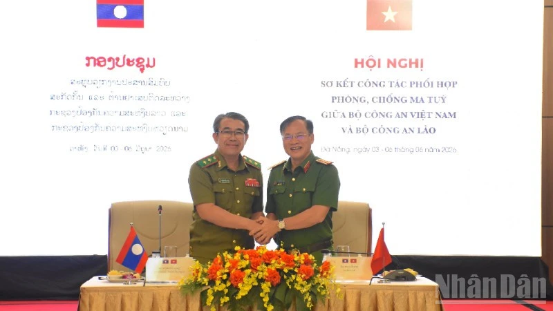 Tăng cường công tác phối hợp phòng, chống ma túy giữa Bộ Công an Việt Nam và Bộ Công an Lào Tăng cường công tác phối hợp phòng, chống ma túy giữa Bộ Công an Việt Nam và Bộ Công an Lào