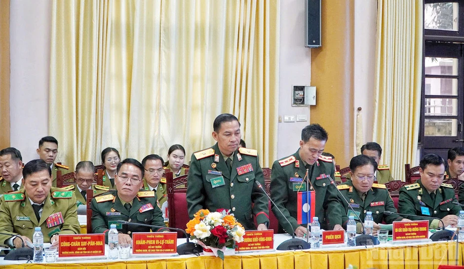 Tăng cường hợp tác giữa Bộ đội Biên phòng tỉnh Nghệ An với Bộ Chỉ huy Quân sự, Công an 3 tỉnh giáp biên của Lào Tăng cường hợp tác giữa Bộ đội Biên phòng tỉnh Nghệ An với Bộ Chỉ huy Quân sự, Công an 3 tỉnh giáp biên của Lào