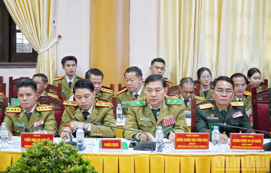 Tăng cường hợp tác giữa Bộ đội Biên phòng tỉnh Nghệ An với Bộ Chỉ huy Quân sự, Công an 3 tỉnh giáp biên của Lào Tăng cường hợp tác giữa Bộ đội Biên phòng tỉnh Nghệ An với Bộ Chỉ huy Quân sự, Công an 3 tỉnh giáp biên của Lào