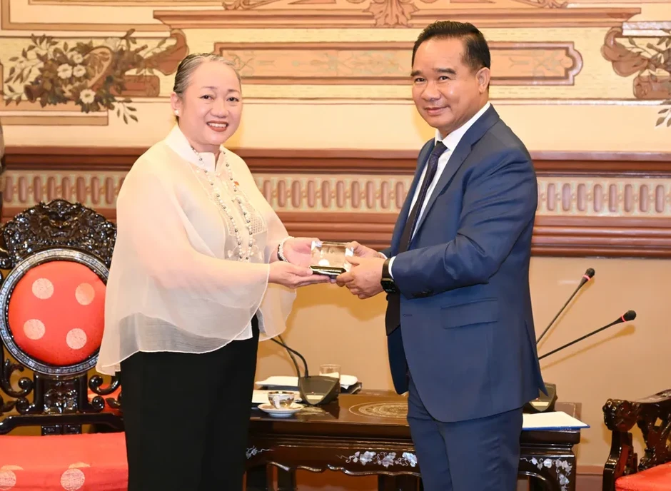 Tăng cường hợp tác kinh tế, văn hóa giữa TPHCM và Philippines Tăng cường hợp tác kinh tế, văn hóa giữa TPHCM và Philippines