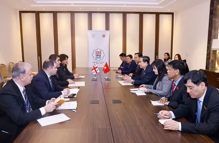 Tăng cường hợp tác nghị viện Việt Nam - Georgia Tăng cường hợp tác nghị viện Việt Nam - Georgia