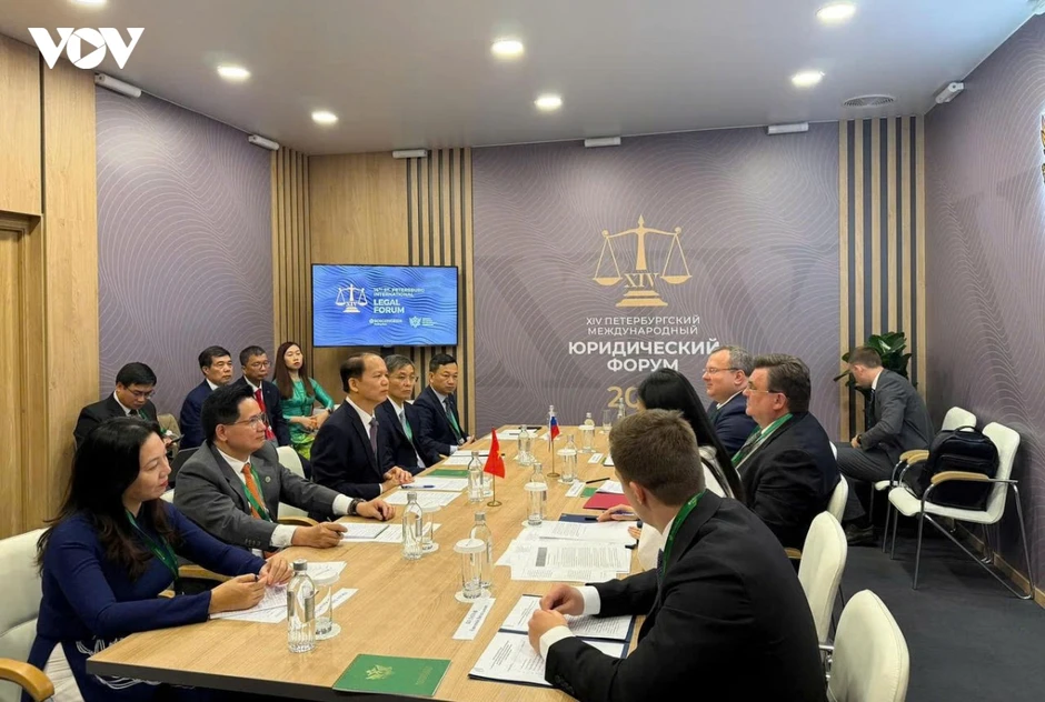 Tăng cường hợp tác pháp lý Việt Nam - Liên bang Nga