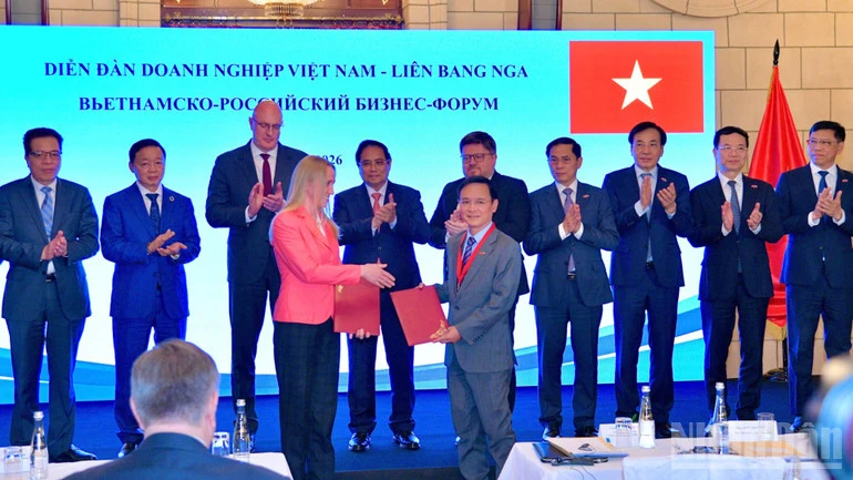 Tăng cường kết nối cộng đồng doanh nghiệp, hai nền kinh tế Việt Nam và Liên bang Nga Tăng cường kết nối cộng đồng doanh nghiệp, hai nền kinh tế Việt Nam và Liên bang Nga