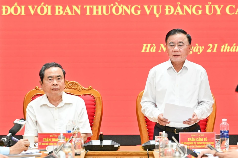 Tăng cường kiểm soát quyền lực, từng bước hình thành dữ liệu dùng chung về tổ chức, cán bộ Tăng cường kiểm soát quyền lực, từng bước hình thành dữ liệu dùng chung về tổ chức, cán bộ