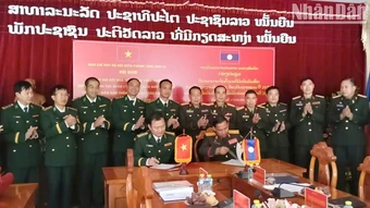 Tăng cường phối hợp bảo vệ biên giới Việt Nam-Lào
