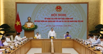Tăng cường phối hợp công tác giữa Chính phủ,Tòa án nhân dân tối cao và Viện Kiểm sát nhân dân tối cao
