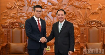 Tăng cường phối hợp, trao đổi kinh nghiệm thực hiện công tác chính trị, tư tưởng trong bối cảnh mới