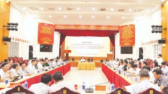 Tăng cường sự lãnh đạo của Đảng trong phòng, chống tham nhũng, lãng phí, tiêu cực