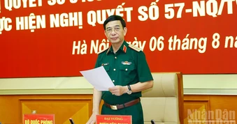 Tạo đột phá thực chất về khoa học, công nghệ, đổi mới sáng tạo trong Quân đội