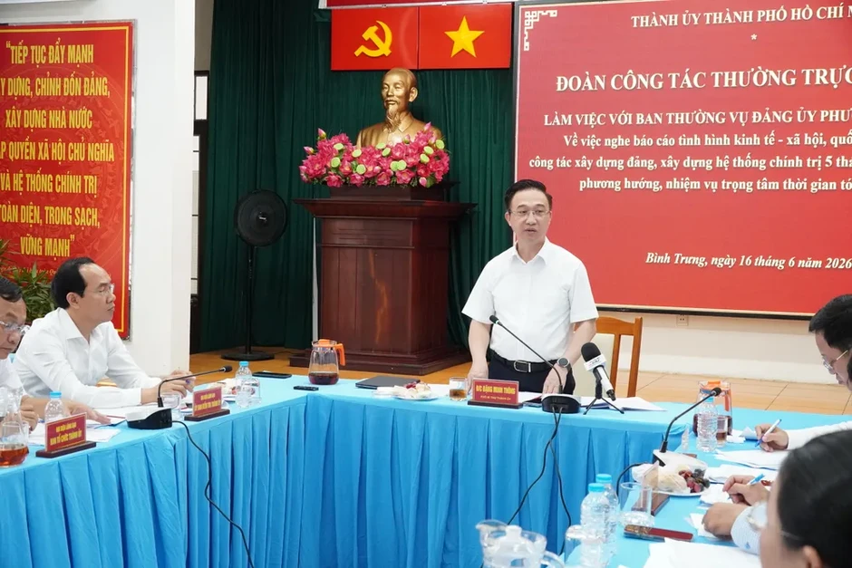 Tập trung nguồn lực, đẩy nhanh tiến độ các dự án trọng điểm tại phường Bình Trưng Tập trung nguồn lực, đẩy nhanh tiến độ các dự án trọng điểm tại phường Bình Trưng